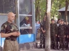 Прибытие новобранцев в отряд Алексея Мозгового