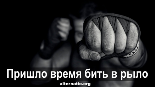 Пришло время бить в рыло